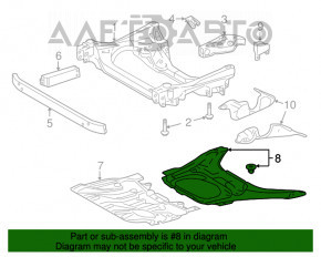 Protecția cutiei de viteze automată pentru Lexus LS460 LS600h 07-12