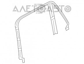 Рамка двери внутр задняя левая BMW X1 F48 16-22