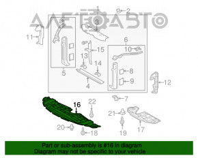 Protecția pentru bara de protecție față a Toyota Sienna 11-20 se potrivește cu zgârieturi.