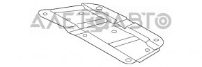 Protecție motor spate Toyota Prius 30 10-15 uzură