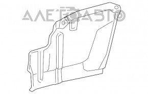 Protecție motor stânga Lexus NX200t NX300 15-21 2.0T nou original OEM