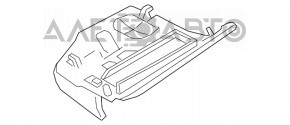 Capacul genunchiului pasagerului BMW 3 F30 16-18 bej, cu brichetă și iluminare