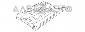 Capacul panoului frontal al spatiului pentru picioare al pasagerului BMW 7 G11 G12 16-22