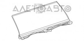 Шторка заднего стекла BMW 7 G11 G12 16-22 черная