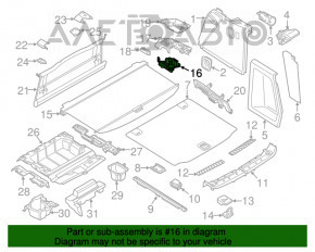 Blocare portbagaj stânga BMW X3 G01 18-21