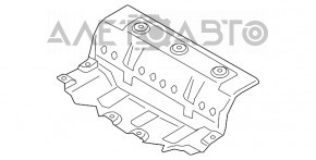 Тепловой экран глушителя задний BMW 5 G30 17-23