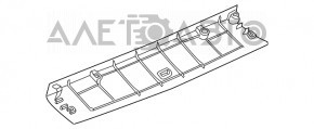 Capac portbagaj superior BMW X3 G01 18-21 negru