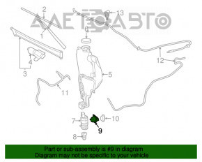 Senzorul de nivel al lichidului din rezervorul de spălare al parbrizului Dodge Durango 11-