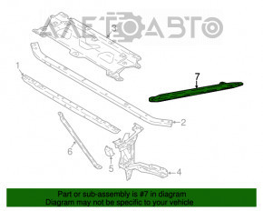 Suportul de sticlă față stânga pentru BMW X3 G01 18-21