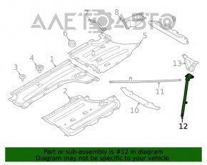 Suport spate stânga pentru podea BMW X3 G01 18-21