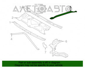 Suport stânga pentru BMW 5 G30 17-23, nou, original OEM