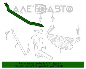 Траверса телевизора верхняя BMW X3 F25 11-17 OEM