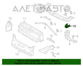 Capota de blocare a capotei BMW F30 12-18