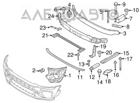 Suport suport stropitor parbriz BMW X1 F48 16-22 nou OEM original