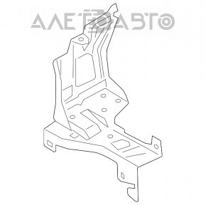 Oculeta farului stâng BMW X1 F48 16-22 nou OEM original