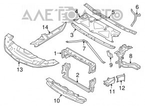 Suport far stânga BMW 7 G11 G12 16-22