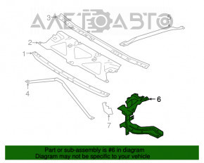 Suport far stânga BMW 5 G30 17-23 nou OEM original