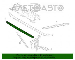 Bara de sus a televizorului BMW X3 G01 18-21 nou original