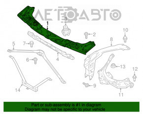 Планка телевизора верхняя BMW X1 F48 16-22 новый OEM оригинал