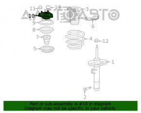 Опора амортизатора передняя правая Honda Insight 19-22