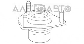 Опора амортизатора передняя правая Acura MDX 14-20 новый OEM оригинал