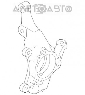 Axa fata stanga Hyundai Elantra AD 17-20 nou original OEM