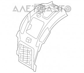 Aripa fata stanga pentru BMW 5 G30 17-23.