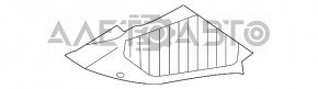 Grila stergatoarelor din plastic dreapta BMW 7 G11 G12 16-22