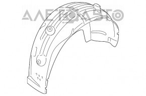 Aripa spate stânga BMW X3 G01 18-21