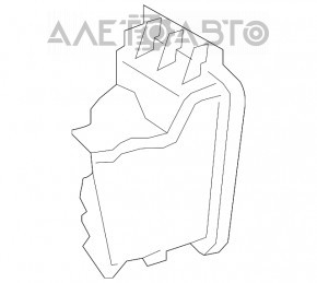 Deflectorul intercoolerului BMW 3 F30 12-18 nou OEM original