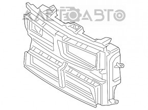 Дефлектор радиатора BMW X1 F48 16-19 B46 OEM