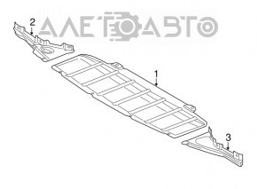 Protecție pentru bara de protecție față BMW i3 14-20, nou, original OEM