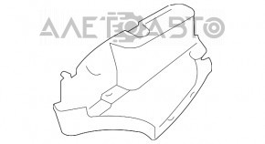 Protecție spate dreapta pentru BMW 3 F30 12-18, nou, original OEM