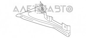 Protecție bara față stânga BMW i3 14-20 nou OEM original