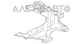 Protectie sub caroserie spate stanga BMW 5 G30 17-23 nou original OEM