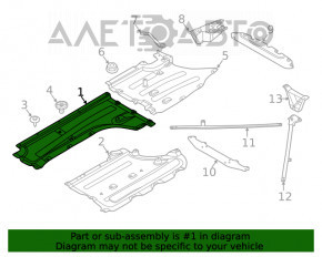 Protecție pentru podea dreapta BMW X3 G01 18-21