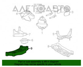 Suport cutie de viteze automata pentru Dodge Challenger 15- 5.7