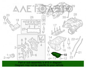 Palet de ulei Jeep Grand Cherokee WK2 11-21 3.6