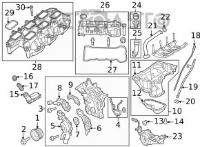 Receptor de ulei Dodge Challenger 11-19 3.6 ERB