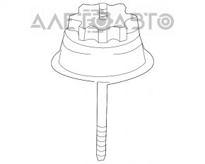 Suport roată de rezervă Toyota Camry v30 02-06 2.4