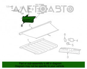 Домкрат Jeep Compass 11-16 с ручкой