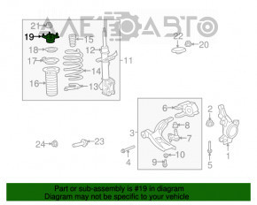 Опора амортизатора передняя левая Honda CRV 12-14