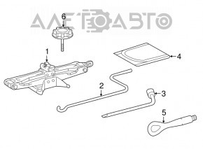 Clește de remorcare Lexus RX350 RX450h 16-22