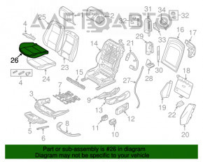 Scaun de pasager BMW 335i e92 07-13