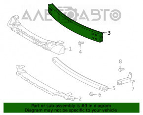 Amplificatorul de bara fata Toyota Highlander 20- superior