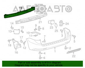 Amplificatorul pentru bara spate Toyota Sienna 11-20