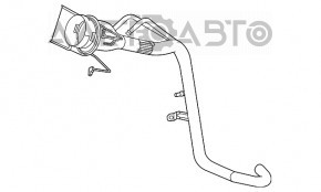 Gâtul de umplere a rezervorului de combustibil Chrysler 300 11-