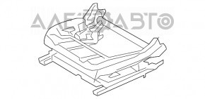 Водительское сидение BMW 7 G11 G12 16-22 с airbag, электрическое, подогрев, память, Komfort