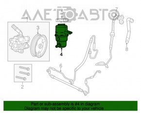 Rezervor servodirecție Dodge Durango 11-15 nou original OEM