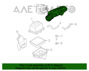 Воздуховод-резонатор Dodge Durango 11- 5.7